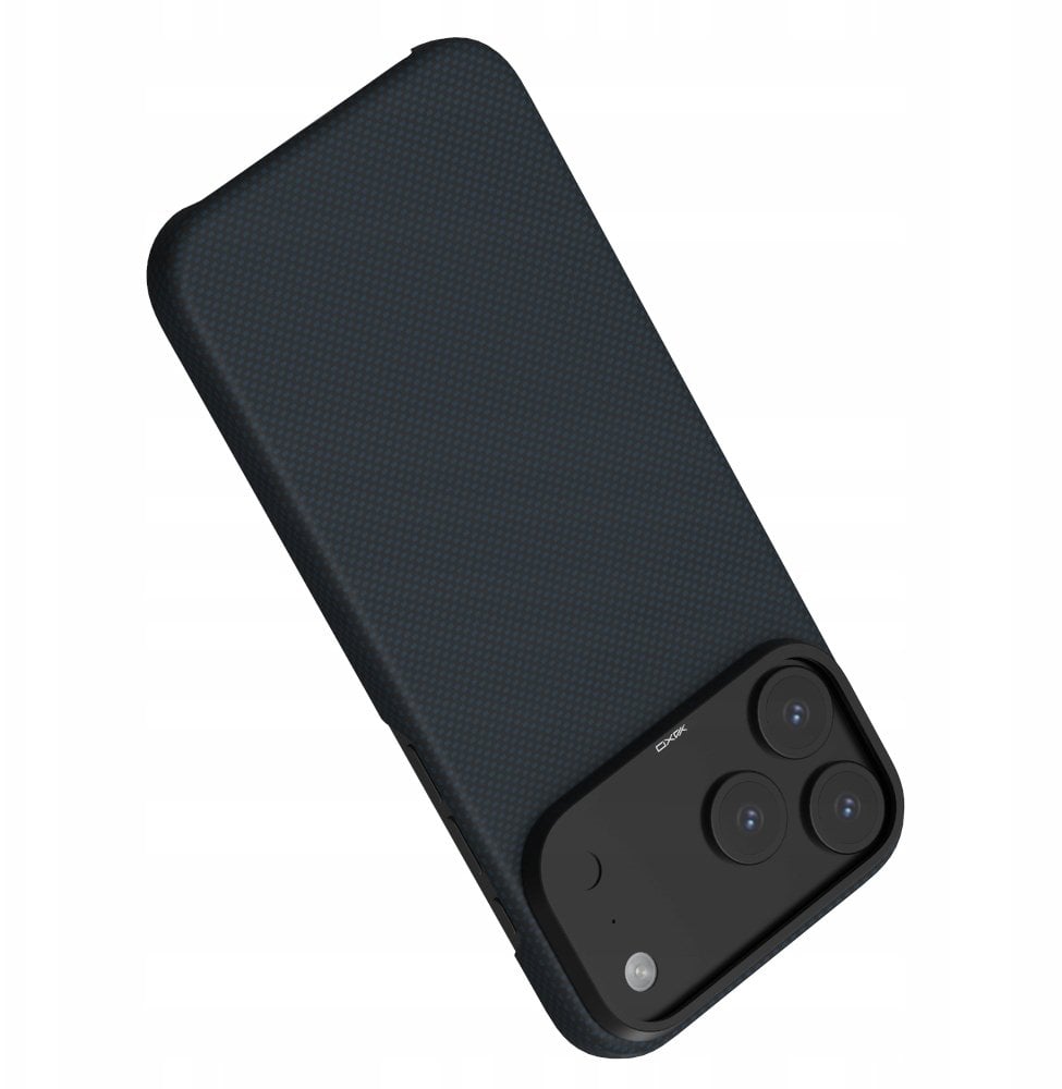 Yaxo Etui na telefon Aramid Fiber Ultra Slim Case MagSafe iPhone 17 Pro Max Electric Blue