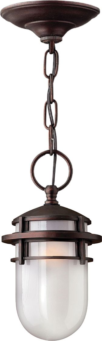 Elstead Lampa wisząca ogrodowa brązowa Elstead Reef HK-REEF8-VZ