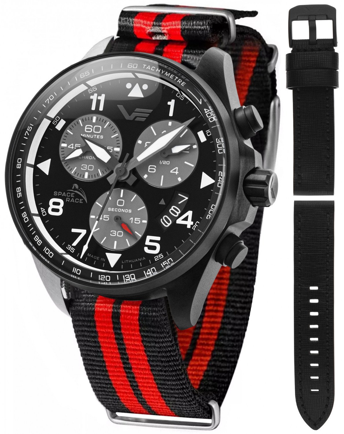 Zegarek męski Vostok Europe 6S30-325C744NBR czarny