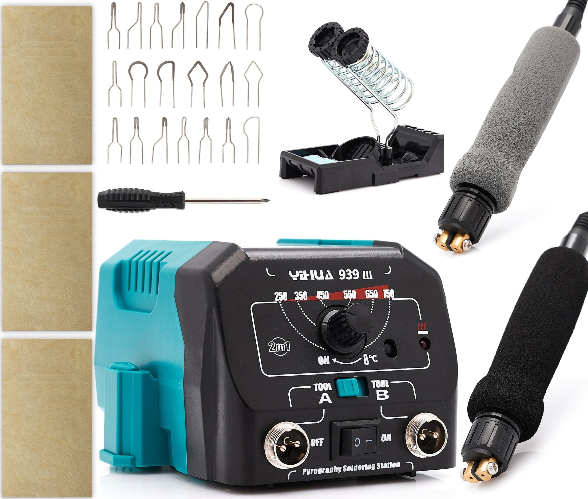 Techrebal WYPALARKA DO DREWNA 2 KOLBY DRUTY YIHUA 939-III