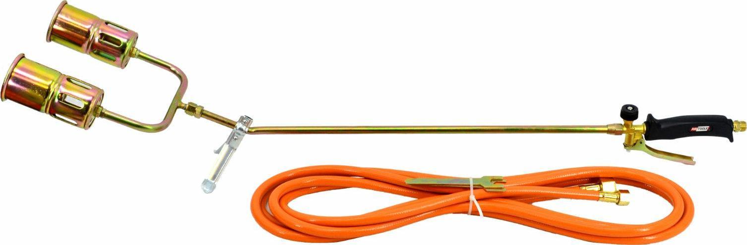 AWTools AW PALNIK DEKARSKI DŁUGI Z DWOMA DYSZAMI 60 MM AW13855