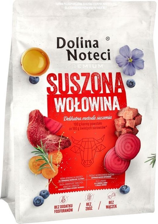 Dolina Noteci DOLINA NOTECI - Karma dla psa 3kg wołowina