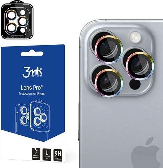 3MK 3MK LENS PROTECTION PRO IPHONE 16 PRO/ 16 PRO MAX RAINBOW