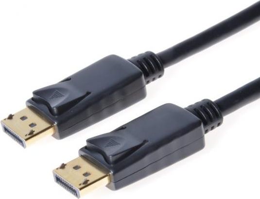 Kabel PremiumCord DisplayPort - DisplayPort 0.5m czarny (kport4-005)