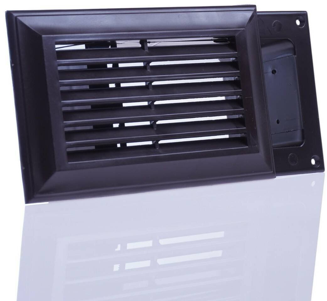 Kratka do kanału płaskiego 55X110 brąz EL55BR