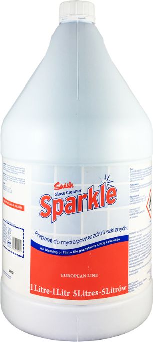 Swish Swish Sparkle Glass Cleaner - Środek do mycia szkła i odtłuszczania powierzchni - 5 l