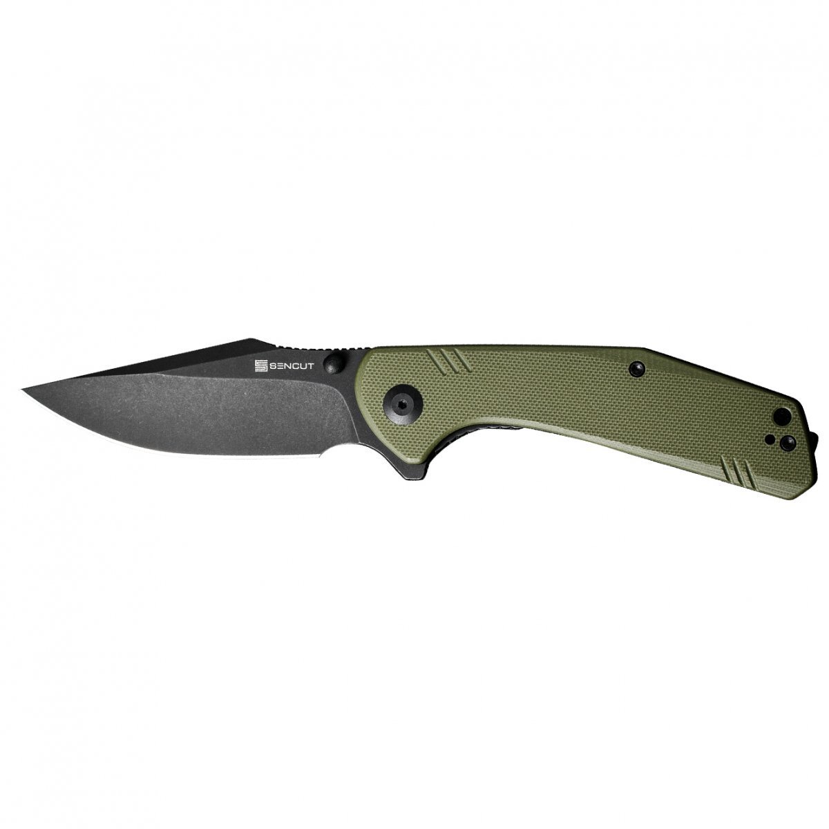 Sencut by We Knife Nóż składany Actium SA02E OD green