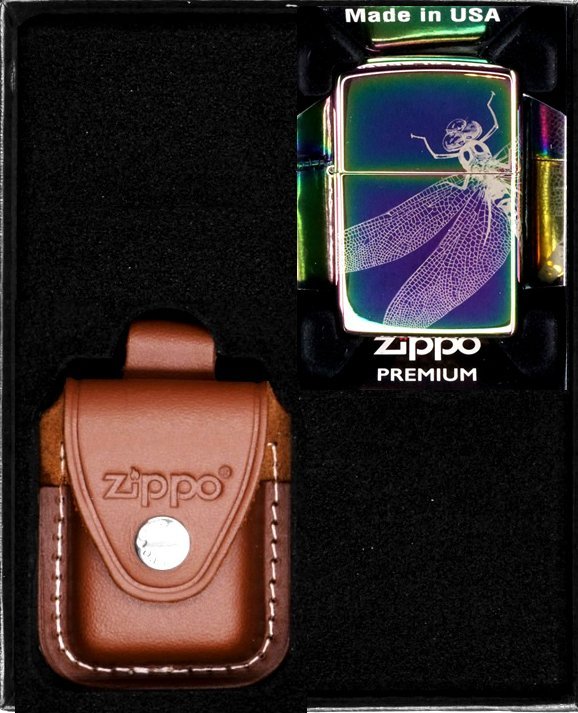 Zestaw ZIPPO Zapalniczka DRAGONFLY DESIGN Prezentowy No2