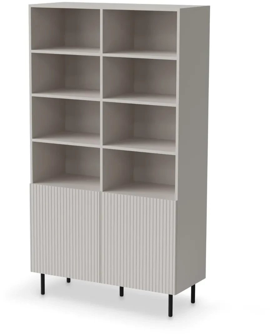 Regał na książki PAXOS 100cm kaszmirowy HALMAR