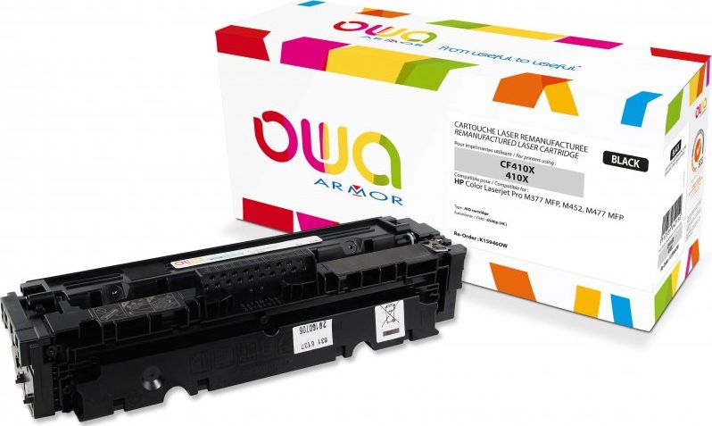 Toner OWA Armor Black Zamiennik 410X (K15946OW)