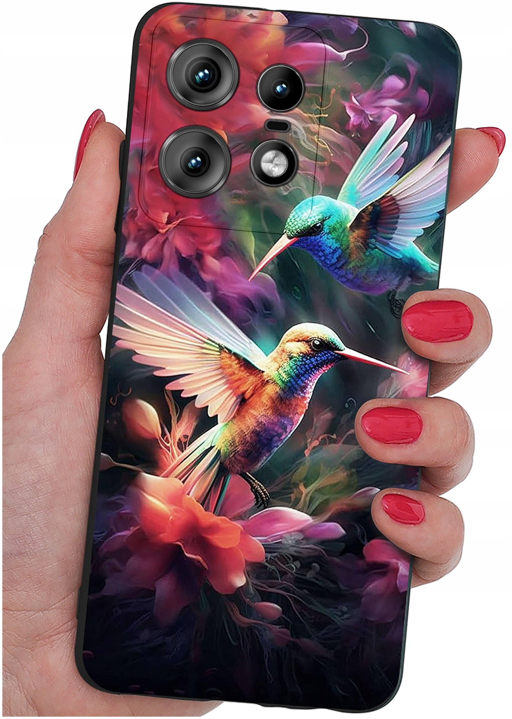 Etui do Motorola Moto EDGE 50 Pro WZORY |SILIKONOWE MATT CASE