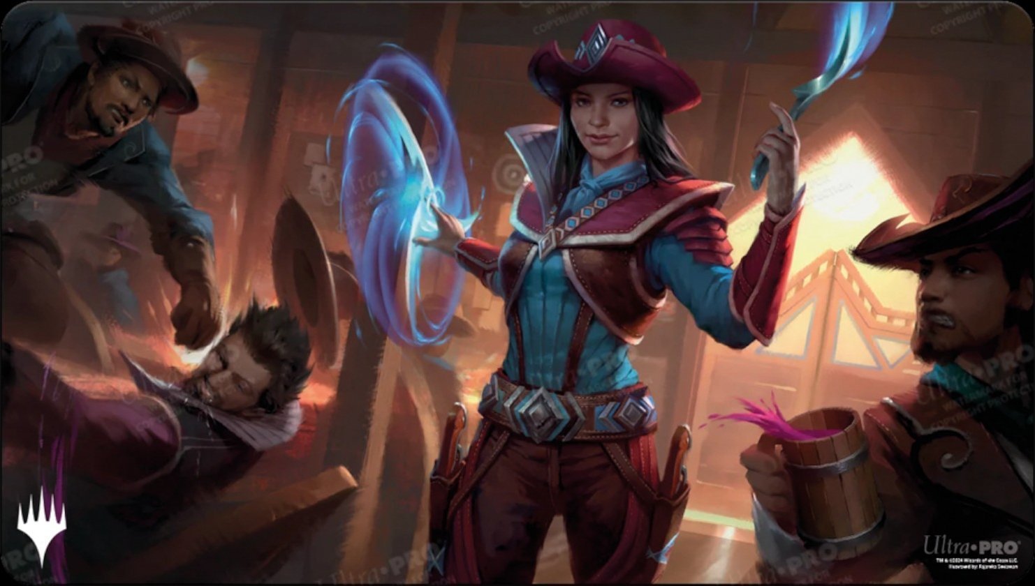 Ultra-Pro Ultra Pro: Magic the Gathering - Outlaws of Thunder Junction - Playmat - Stella Lee