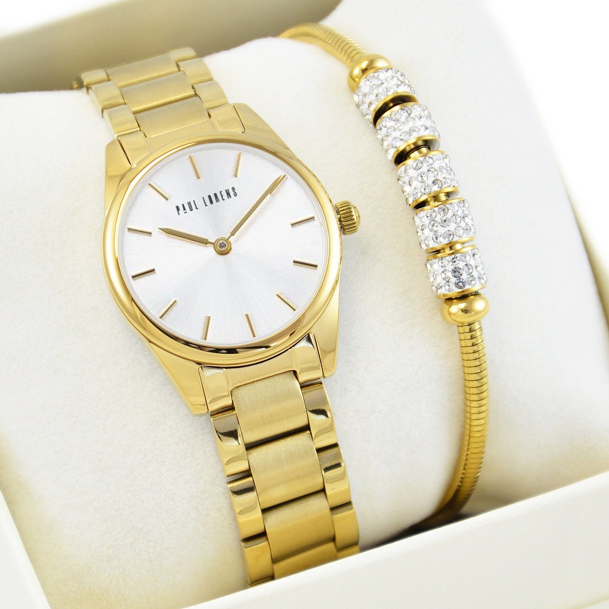 Zestaw damski zegarek Paul Lorens BLISSA 3D1+ bransoletka