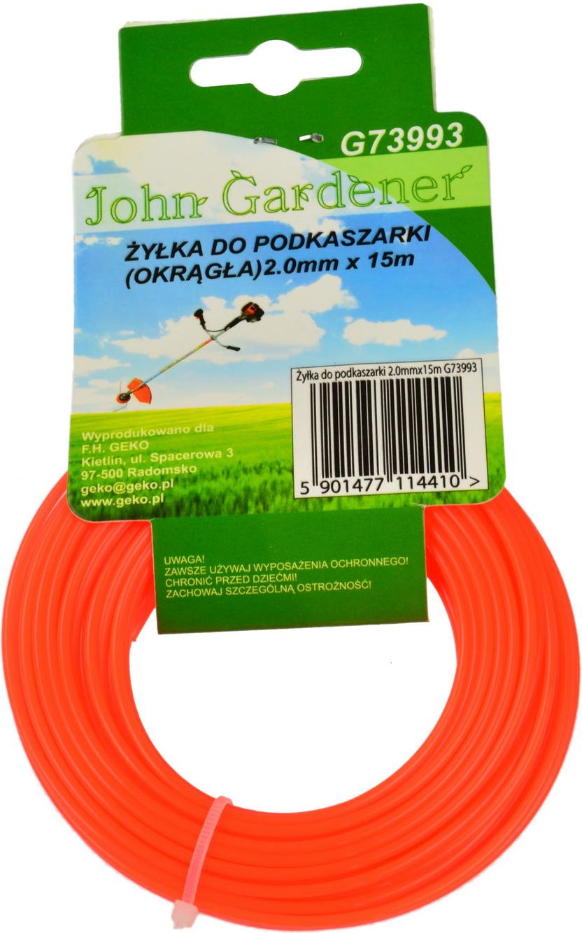 Geko Żyłka do podkaszarki 2.0mmx15m(120)