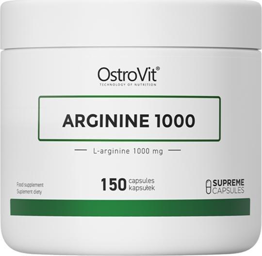 OstroVit OstroVit ARGININA 1000 mg 300 kapsułek ANTYOKSYDANT one size