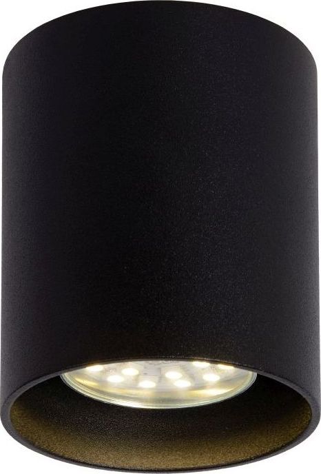 Lampa sufitowa Lucide Oprawa sufitowa walec czarna Lucide BODI 09100/01/30