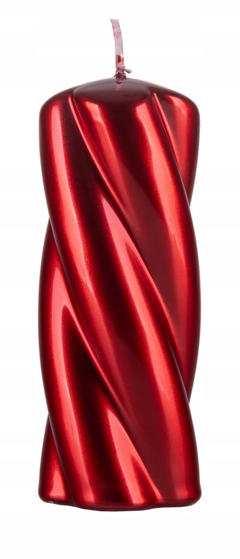 Donau Home Świeca słupek Laval, 50x130mm, rubin