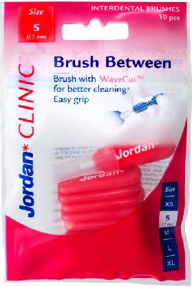 Jordan Clinic Czyściki do przestrzeni międzyzębowych rozmiar S 10szt