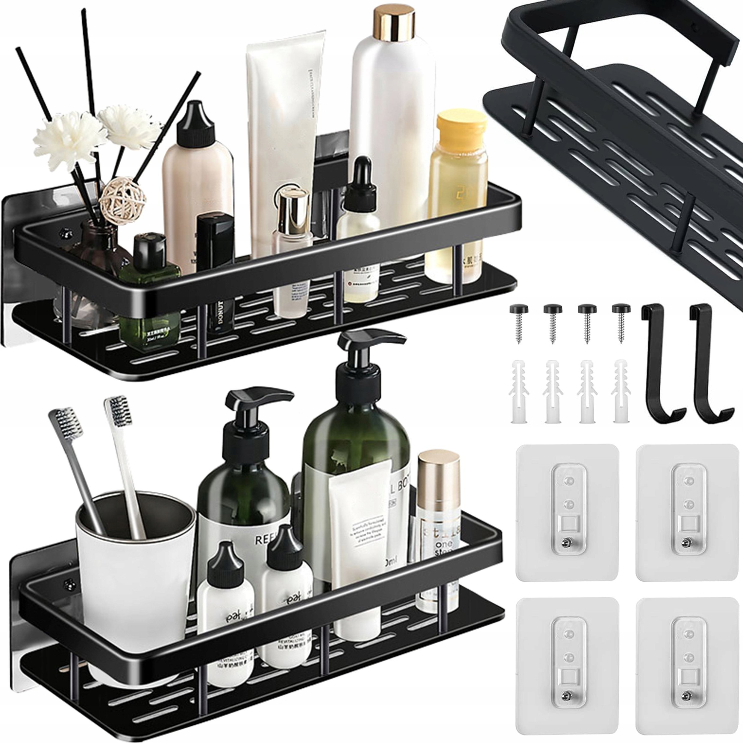 Gotel M39A UCHWYT ŁAZIENKOWY -PÓŁKI KPL 2 SZT.