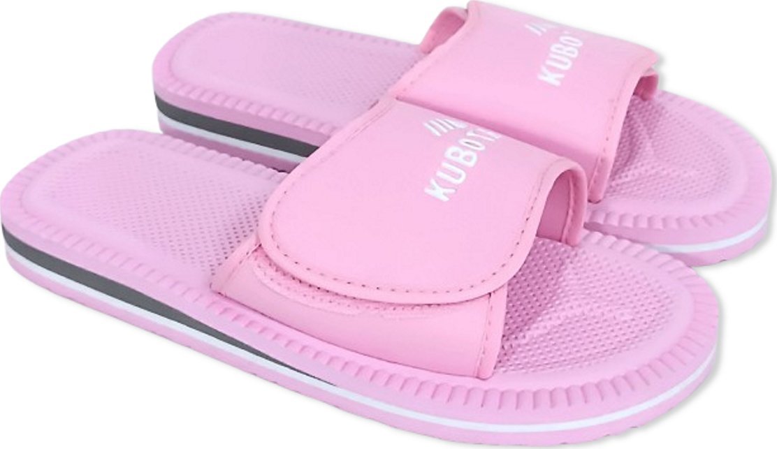 Kubota Piankowe klapki Kubota - Rzep Rozmiar 39 - Różowe