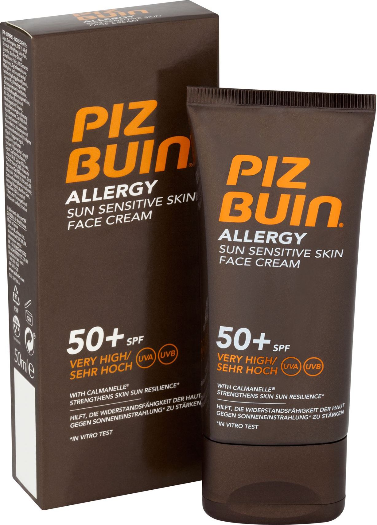 Piz Buin Allergy Sun Sensitive Skin Face Cream SPF50 50ml