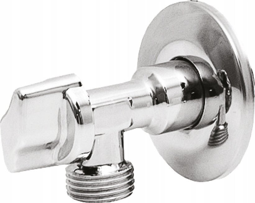 Perfexim PHA-055 Kurek kulowy podłączeniowy kątowy (antykamień) 1/2" x 3/4"