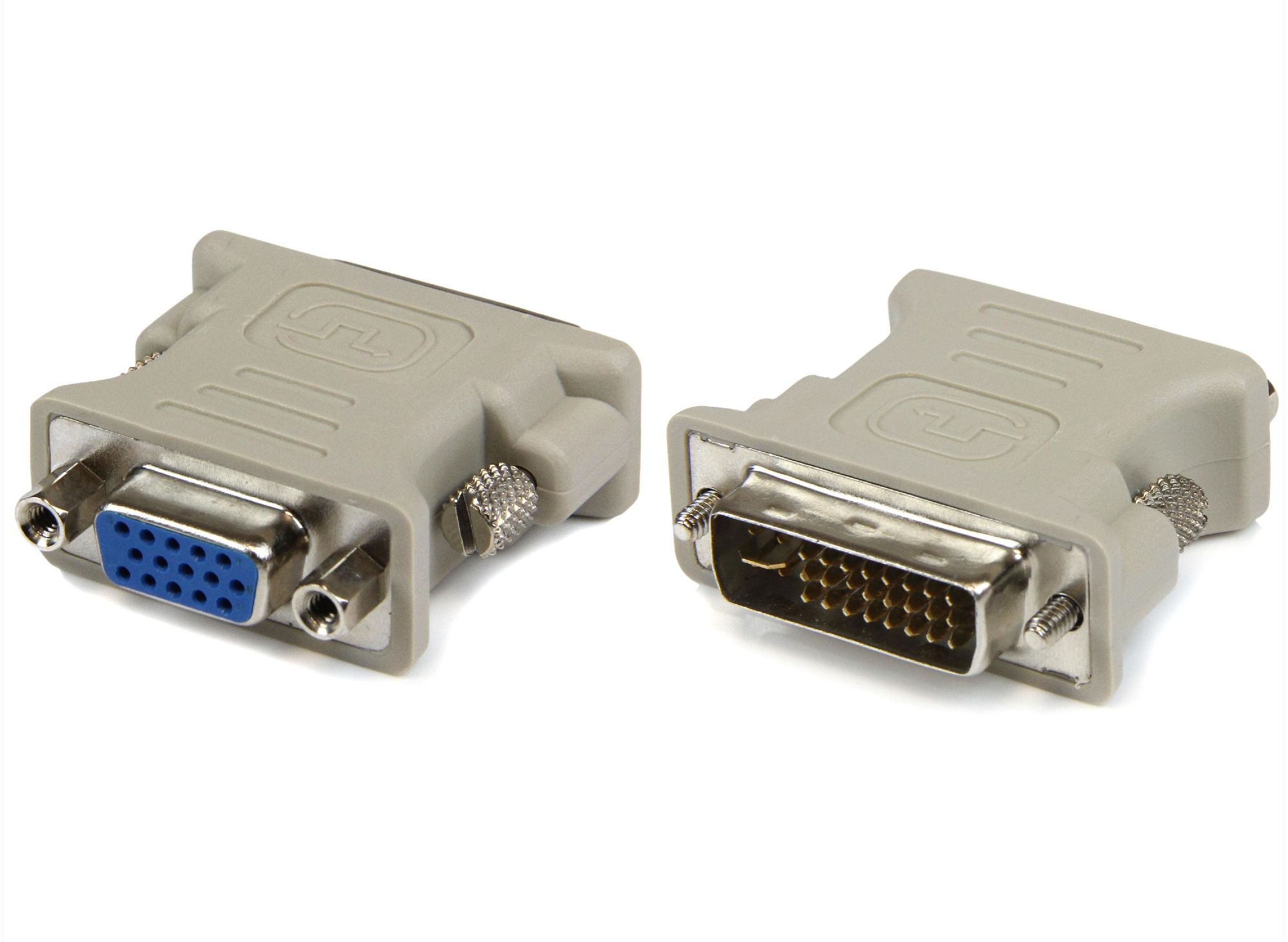 Adapter AV Gembird DVI-A - D-Sub (VGA) szary (A-DVI-VGA)