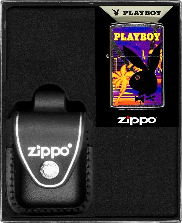 Zestaw ZIPPO Zapalniczka PLAYBOY DESIGN Prezentowy No3