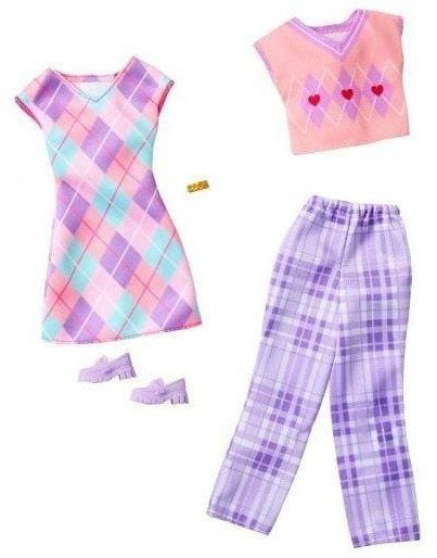 Barbie ubranka + akcesoria 2-pak HYV06