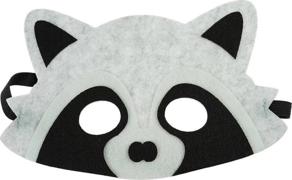 Filcowa maska zwierzątka - szop