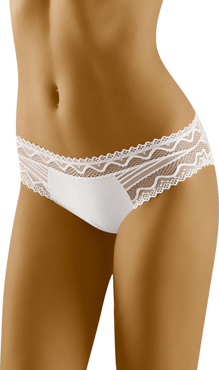 Wolbar Wol-Bar Eco-Bo biały XL Majtki figi