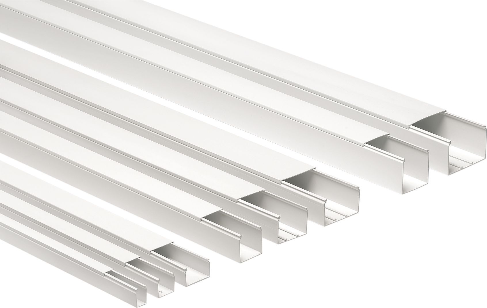 Elettrocanali Kanał kablowy z pokrywą CP 50 x 50mm biały 2m (ECCP5050B)