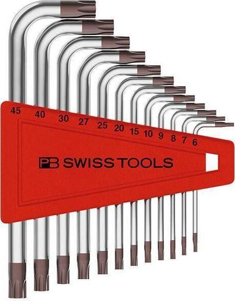 PB Swiss Tools Zestaw kluczy trzpieniowych do śrub z gniazdem TORX PB Swiss Tools