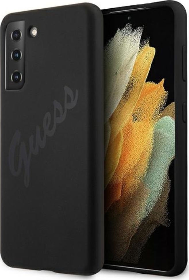Guess Guess GUHCS21MLSVSBK S21+ G996 czarny/black hardcase Script Vintage