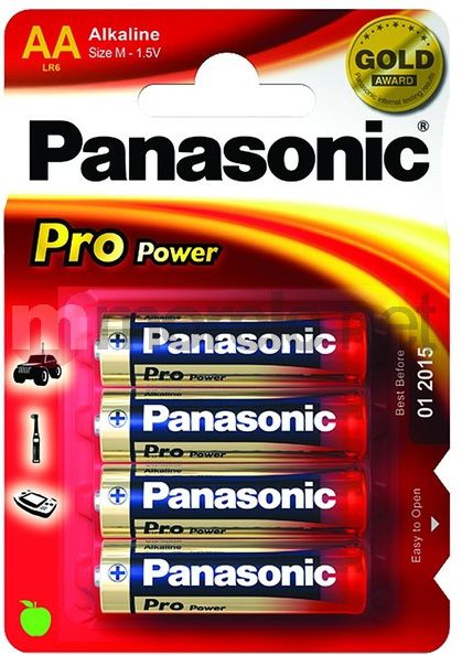Panasonic Bateria Pro Power AA / R6 4 szt.