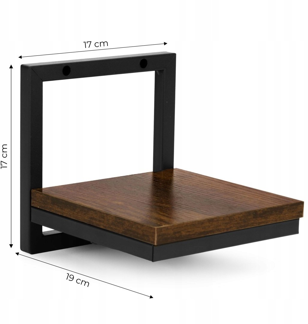 Kwietnik ścienny półka wisząca na kwiaty ozdoby loft ModernHome