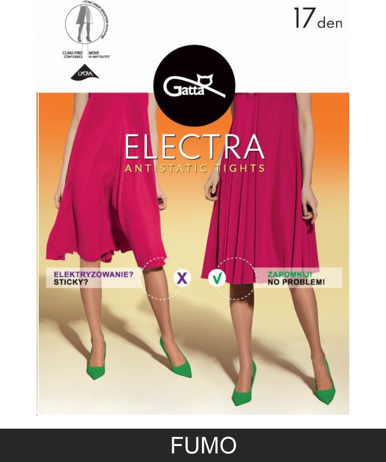 Gatta GATTA ELECTRA 17DEN 2-S/Fumo