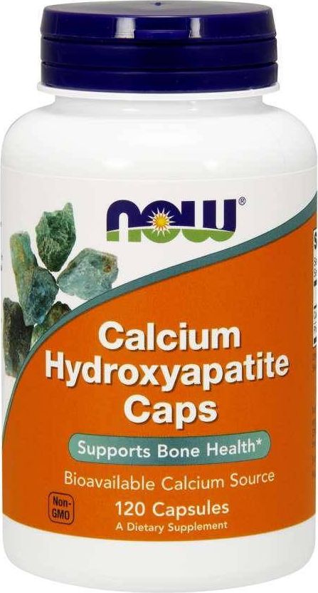 NOW Foods NOW Foods - Calcium Hydroxyapatite, 120 kapsułek