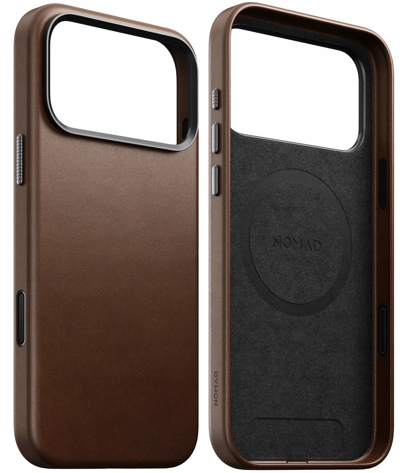 NOMAD Traditional Leather Case - skórzane etui do iPhone 17 Pro Max kompatybilne z MagSafe (brown)