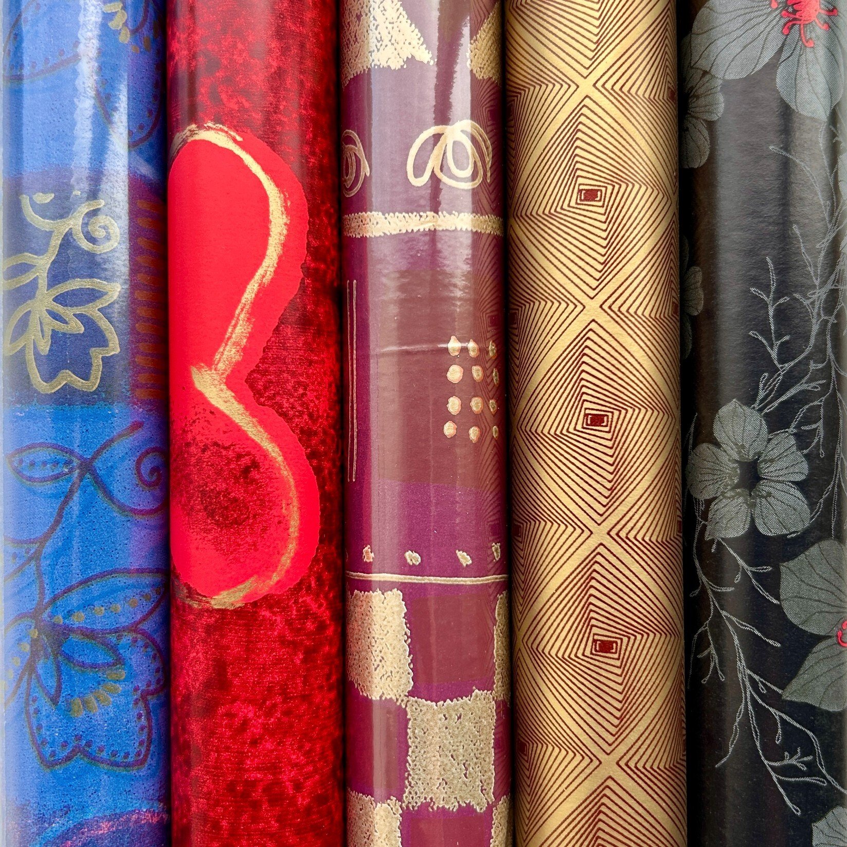 Fastima Zestaw świąteczny do pakowania 57cmx2m ZST76 5szt