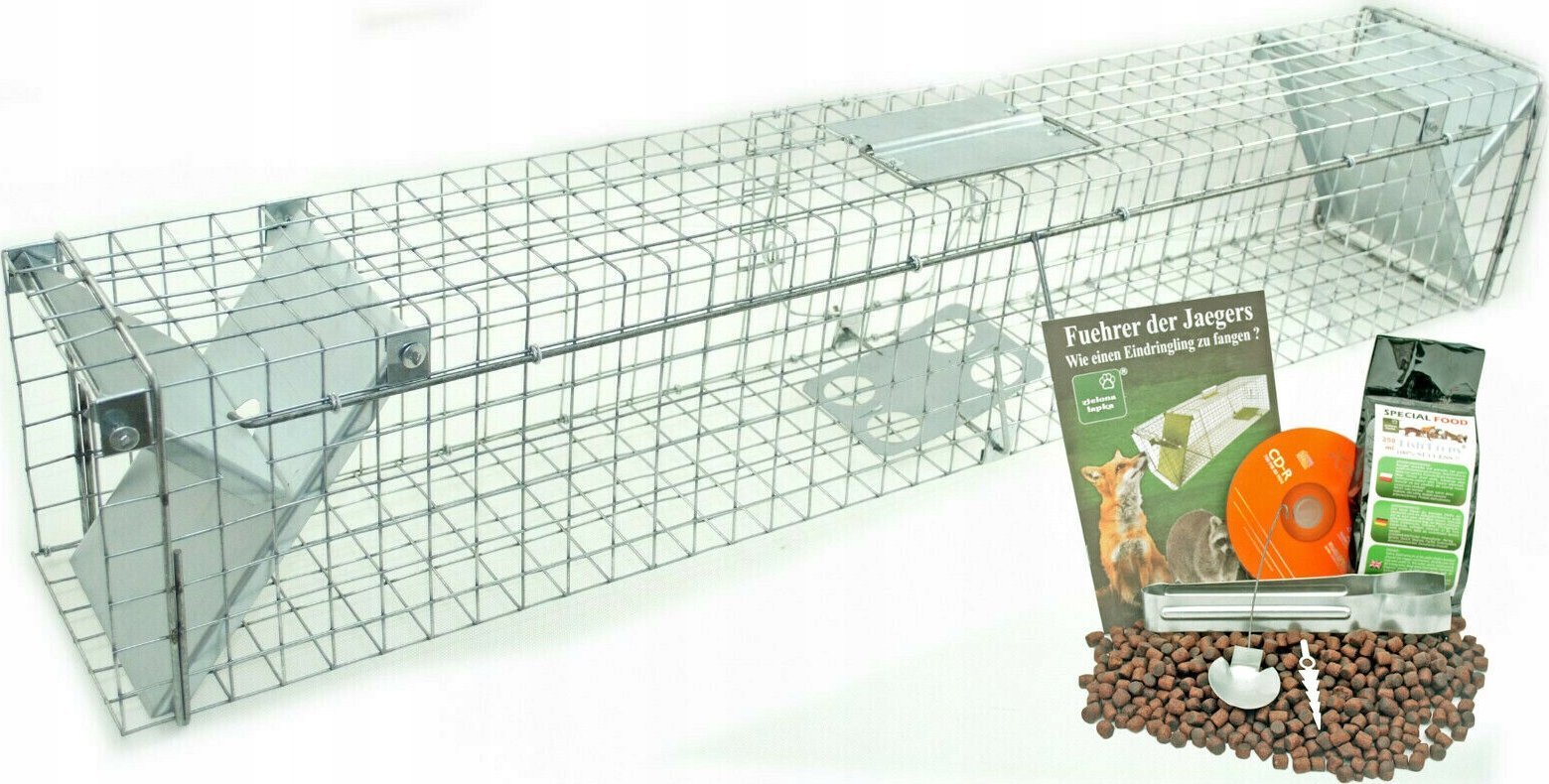 Skuteczna pułapka na kuny, łasice, szczury - Metalowa | Bezpieczne zakupy! Szybka wysyłka! oryginalne, zaplombowane pudełko!