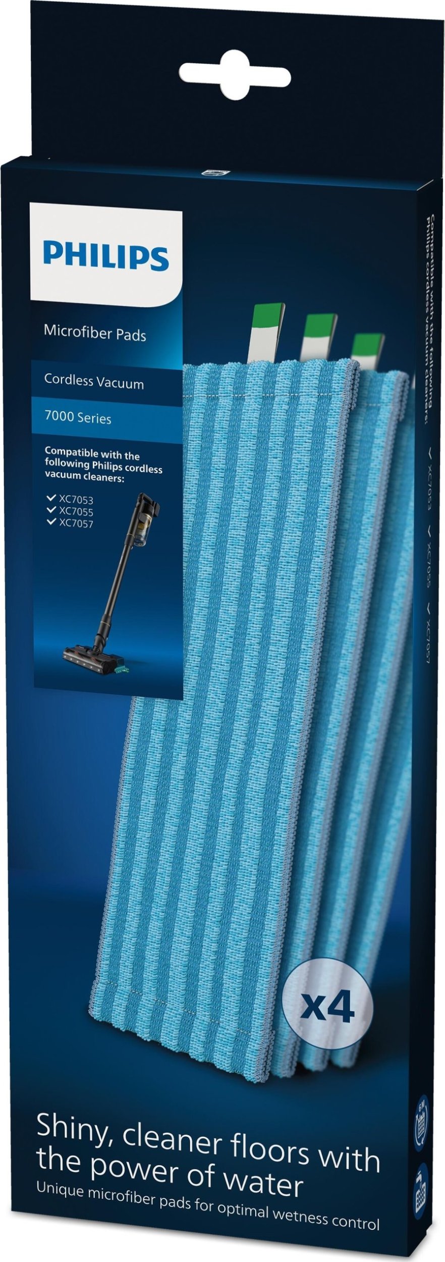 Philips Philips Microfiber cloth XV1670/02, Compatible with: XC7053, XC7055, XC7057