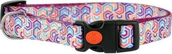 Dino Dino Obroża Taśma Ivo 15mm/30-50cm Geometryczna