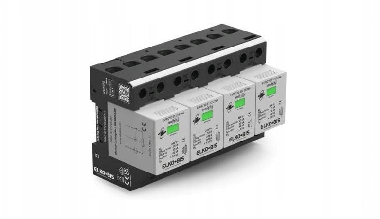Ogranicznik przepięć ESPAC VG T12 25/260 4+0 10400250080