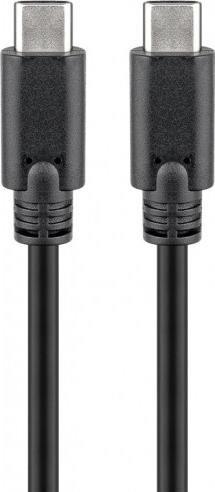 Kabel USB Goobay USB-C - USB-C 2 m Czarny (533577)