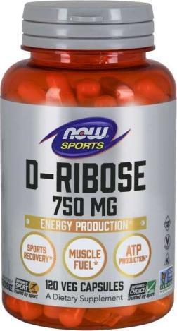 NOW Foods DRibose DRyboza 750 mg 120 kapsułek NOW FOODS