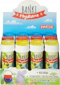 Swede Bańki mydlane 12szt/opak Q8739 82152