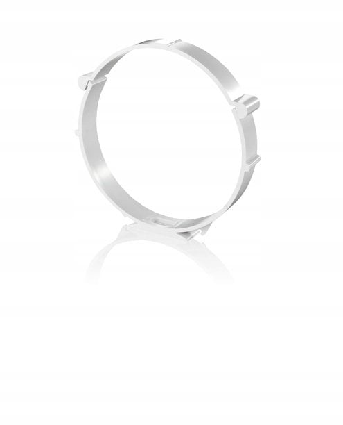 Uchwyt kanału okrągłego fi 125mm biały KO125-7