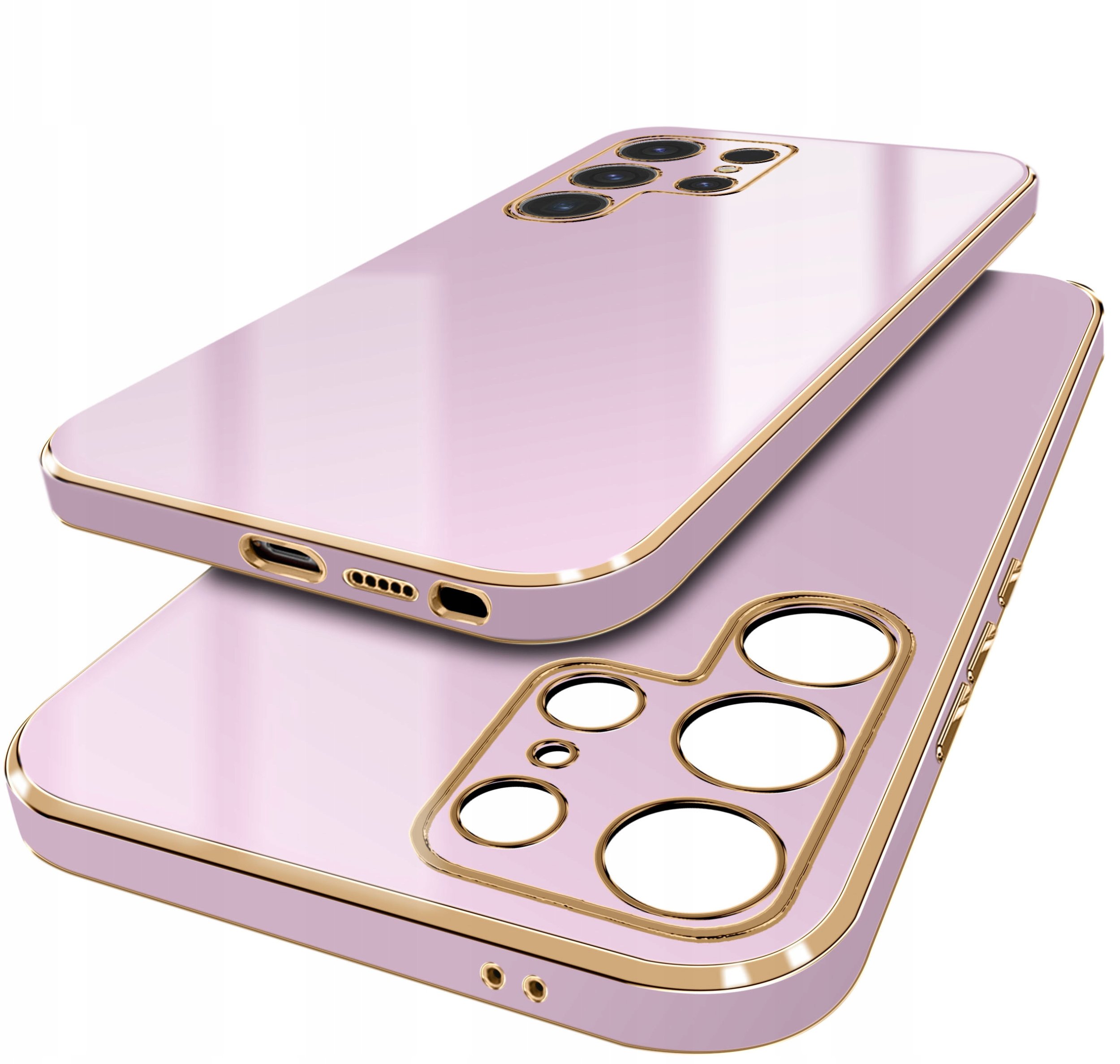 Etui do Samsung Galaxy S25 Ultra SILIKONOWE ELEGANCKIE SLIM + Szkło 9H