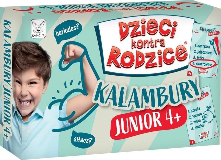 Kangur Dzieci kontra Rodzice. Kalambury Junior 4+ gra Kangur